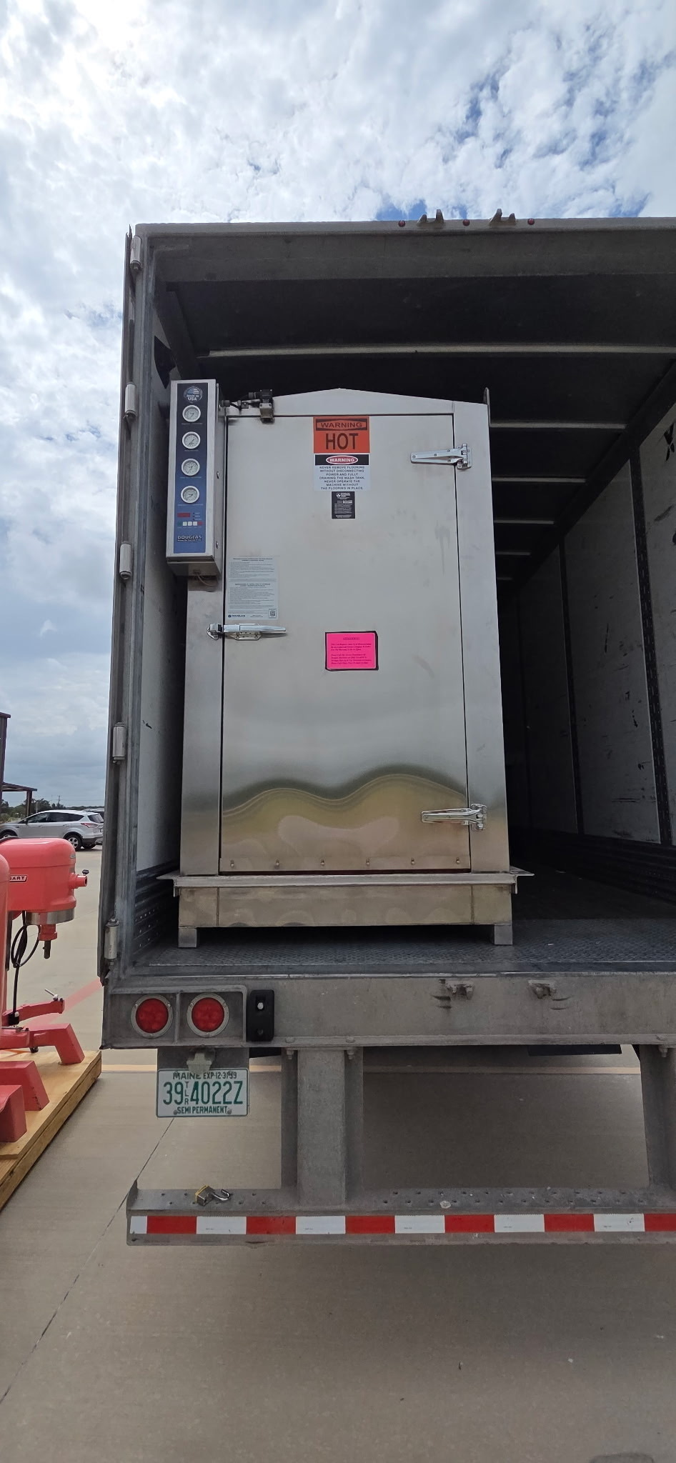 Douglas 1536-SPW Roll-In Rack and Parts Washer